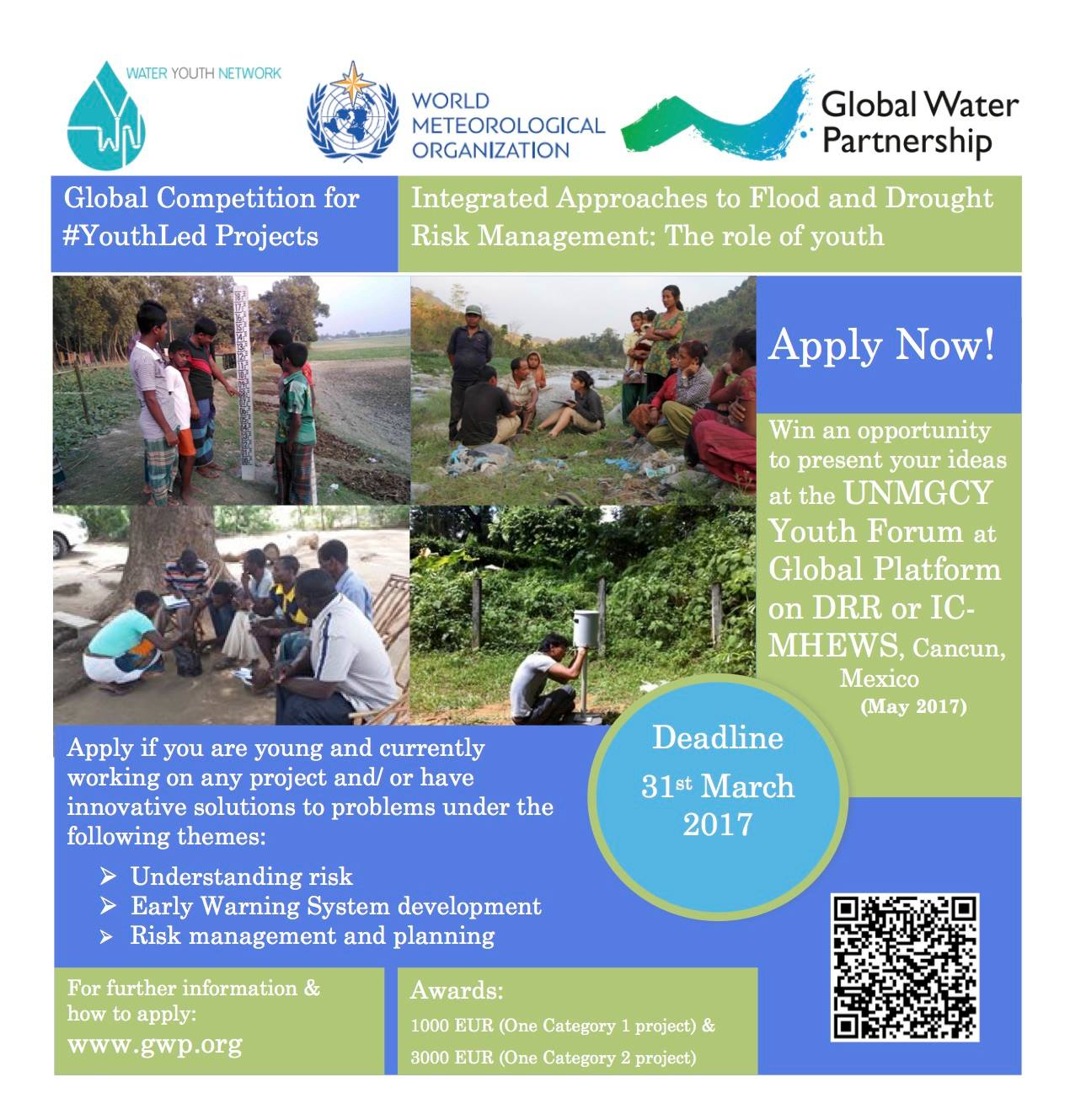 Global Competition for #YouthLed Projects: Flood & Drought Special ...